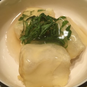 白だしで☆揚げだし豆腐